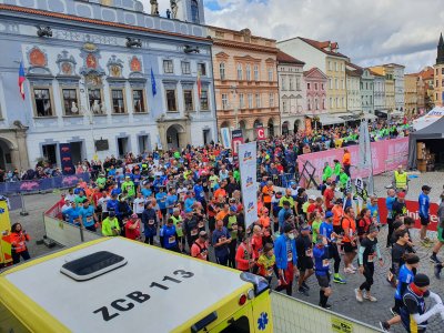Půlmaraton České Budějovice 2021 pohledem záchranářů